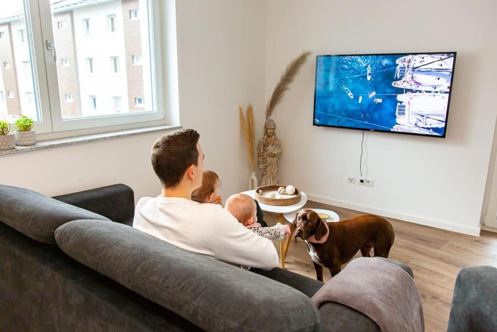 Grosse Cozy 4-Zi-Whg Mit Balkon Naehe Europa Park Und Rulantica Apartman Lahr/Schwarzwald Kültér fotó